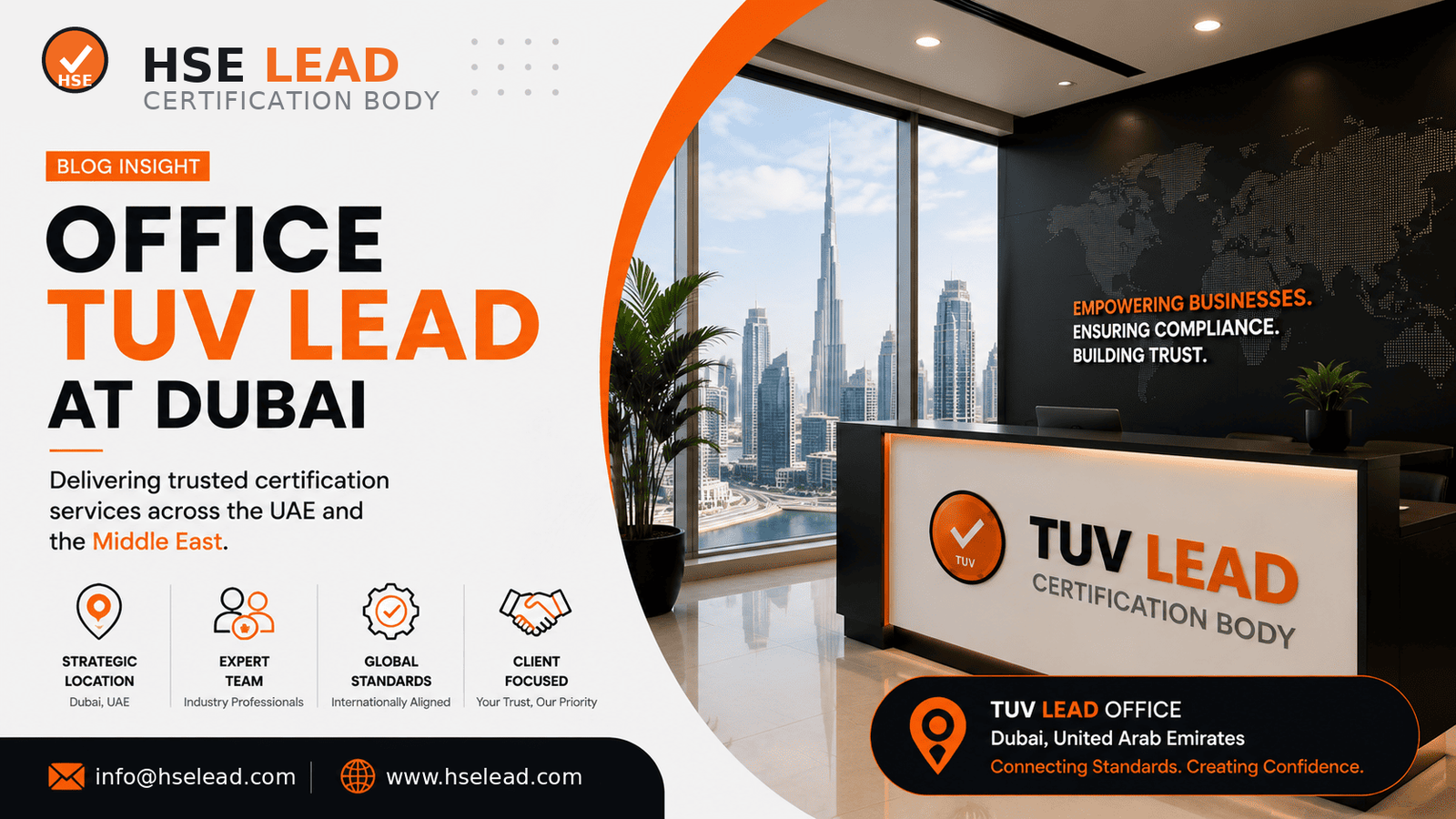 HSE Lead certification office and professional services